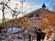 72 Rientriamo alla Madonna della neve nei colori del tramonto 